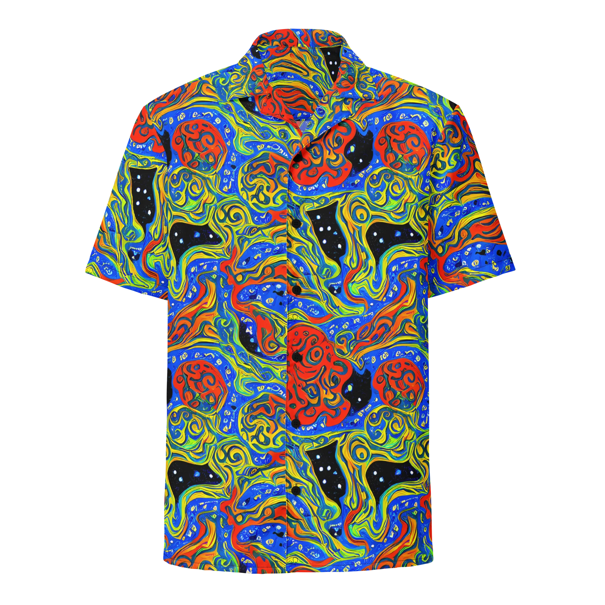 Psychic Sea on Button Shirt — Front