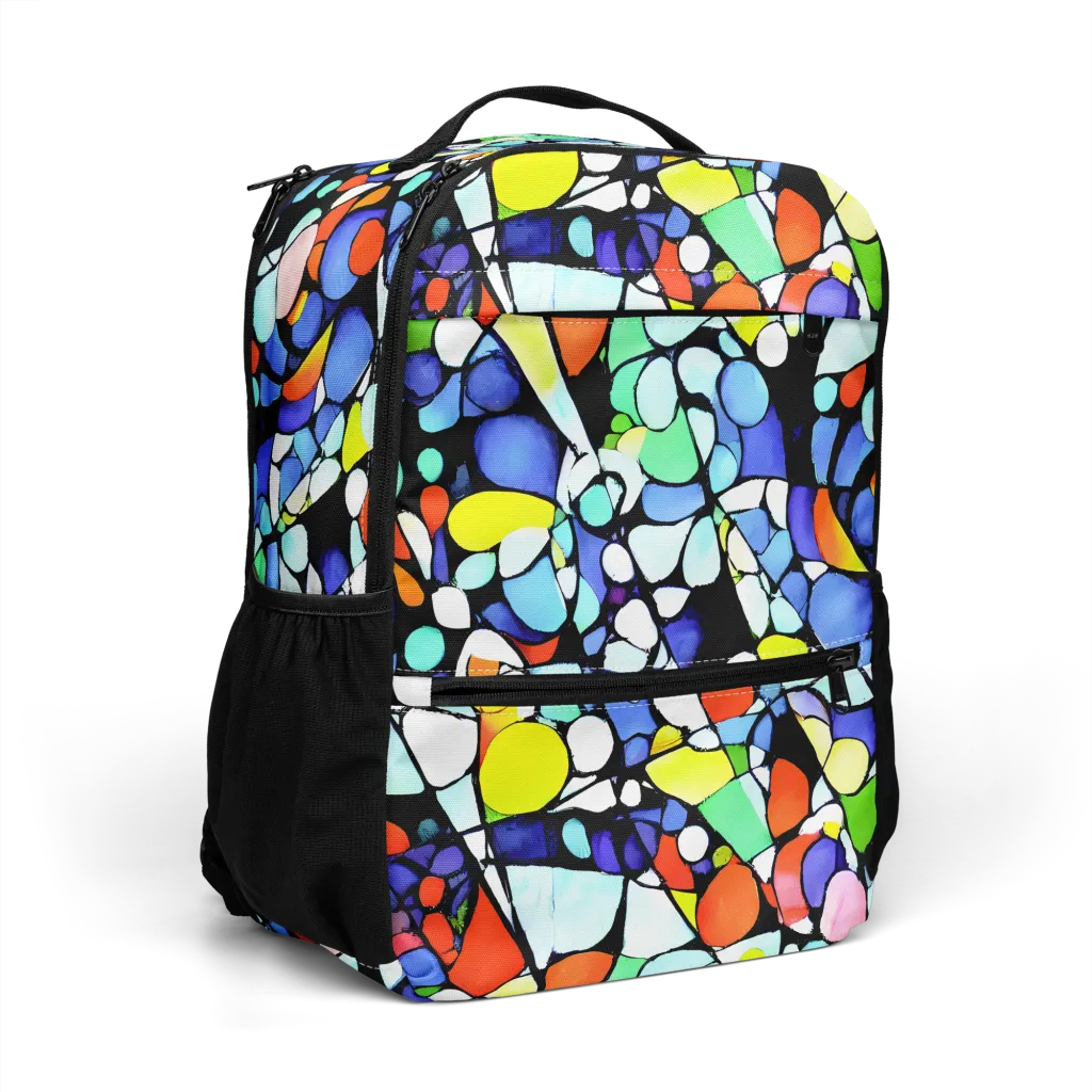 Spectrum Shards on Utility Backpack — Right Front