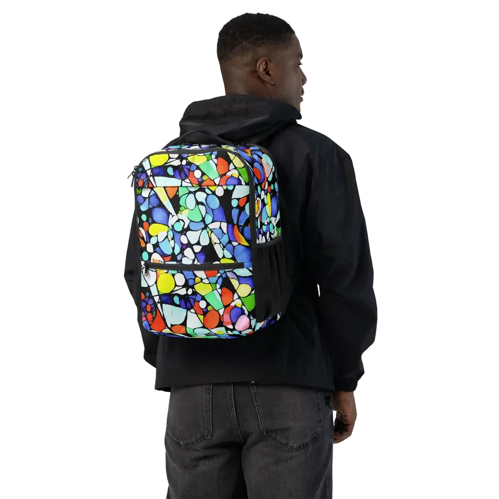 Spectrum Shards on Utility Backpack — Back