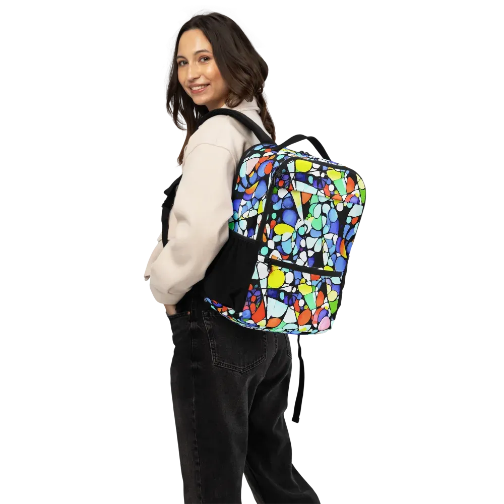 Spectrum Shards on Utility Backpack — Back
