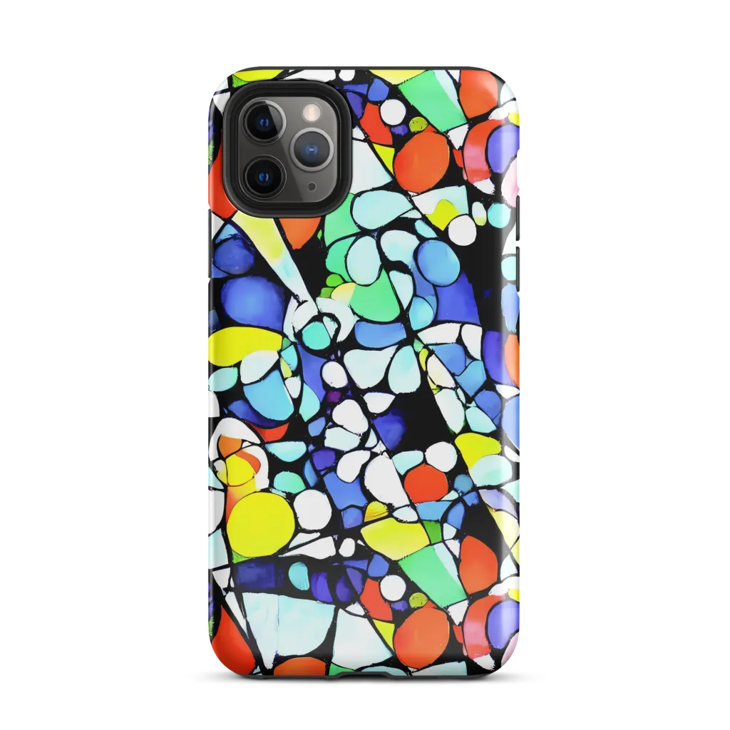 Spectrum Shards on Tough Case for iPhone® — Front