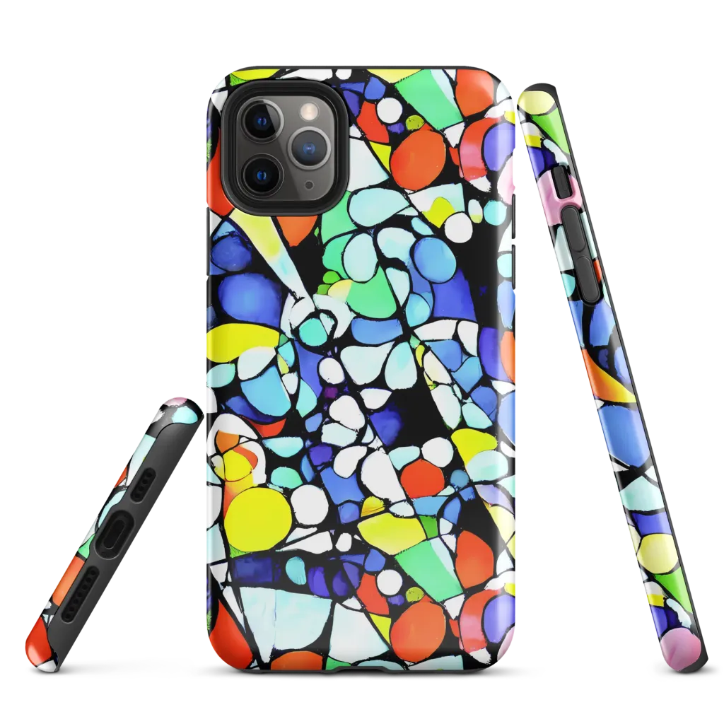 Spectrum Shards on Tough Case for iPhone® — Front