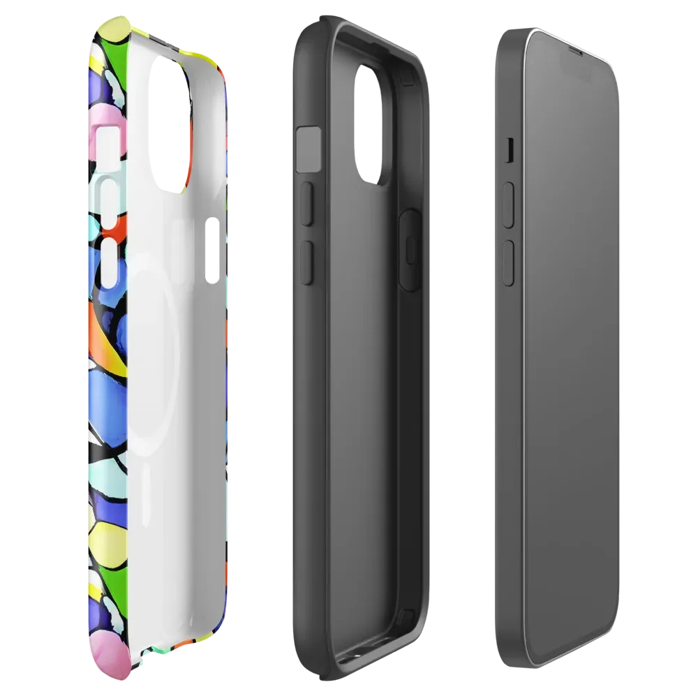 Spectrum Shards on MagSafe Tough Case for iPhone® — Front