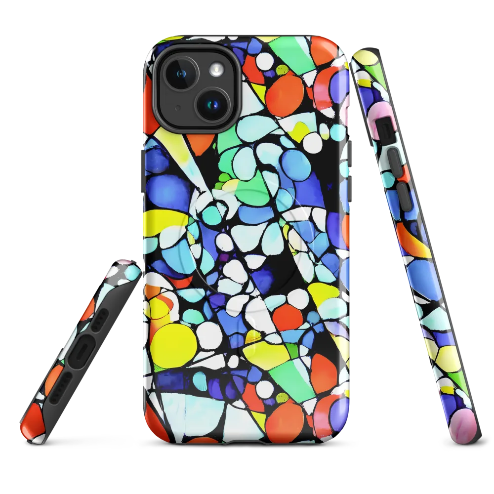Spectrum Shards on MagSafe Tough Case for iPhone® — Front