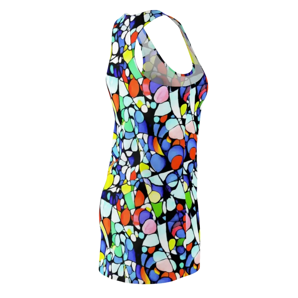 Spectrum Shards on Racerback Dress — Back Side