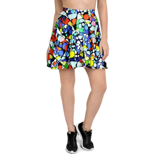Spectrum Shards on a Skater Skirt