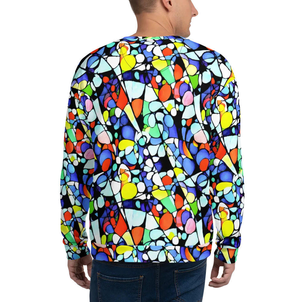 Spectrum Shards on Sweatshirt — Back
