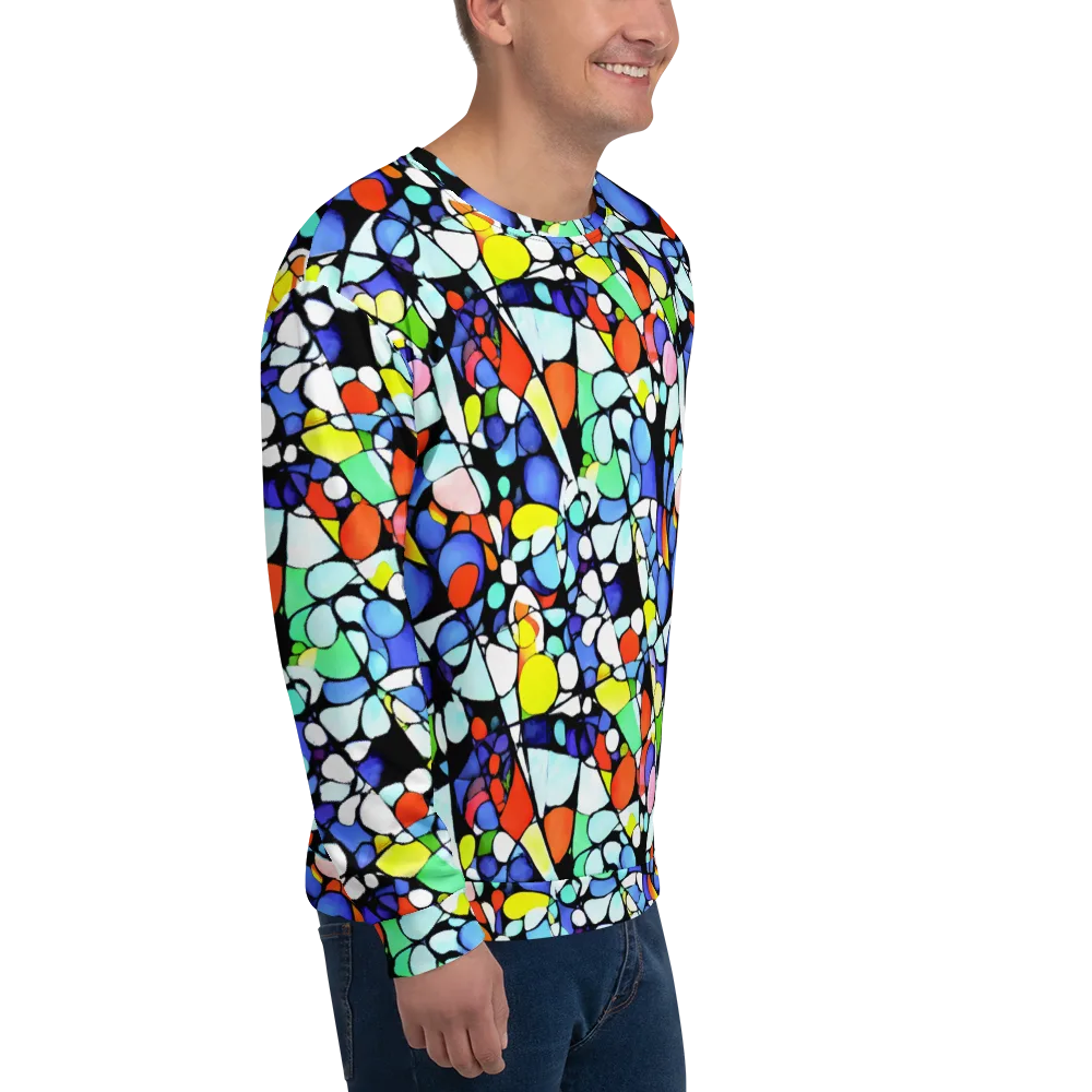 Spectrum Shards on Sweatshirt — Right Front