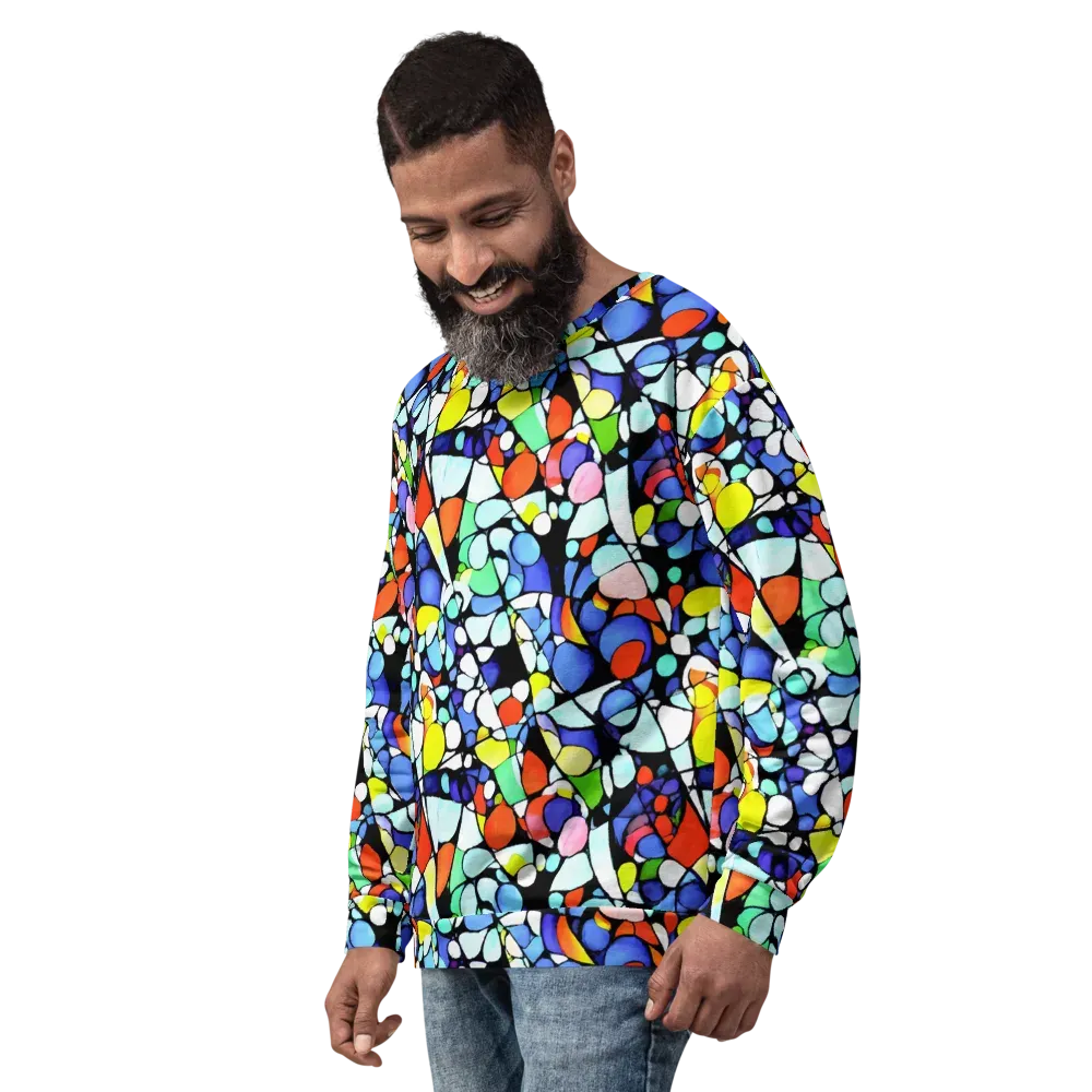 Spectrum Shards on Sweatshirt — Left Front