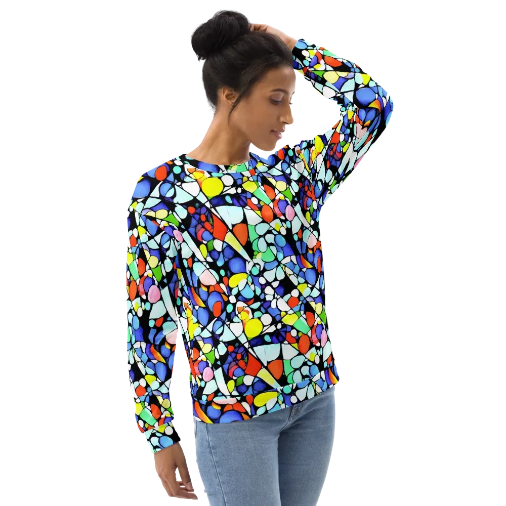 Spectrum Shards on Sweatshirt — Right Front