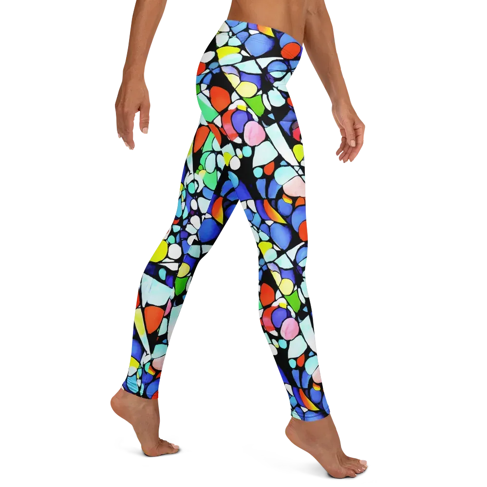 Spectrum Shards on Leggings — Right