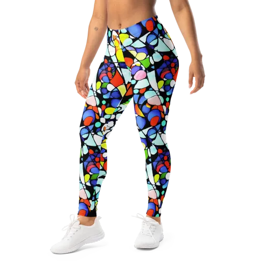 Spectrum Shards on a Leggings