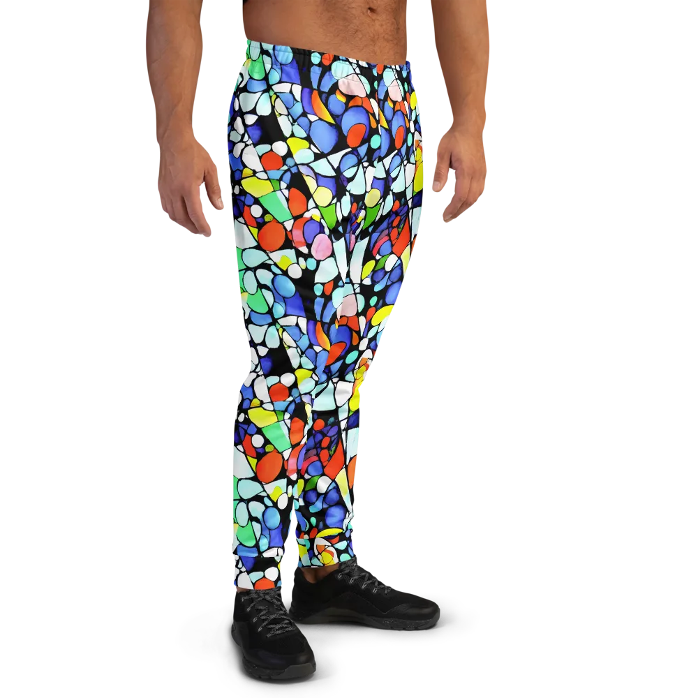 Spectrum Shards on Men's Joggers — Right