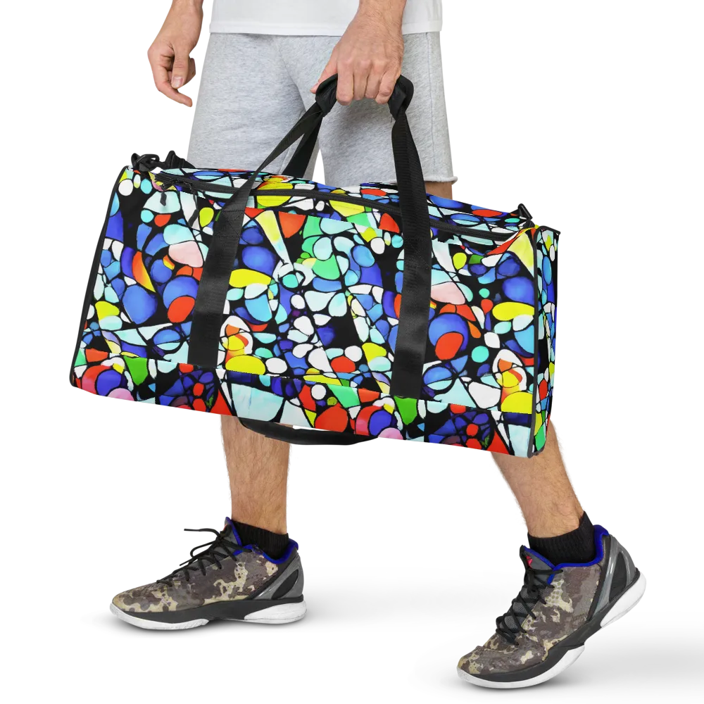 Spectrum Shards on Duffle Bag — Front
