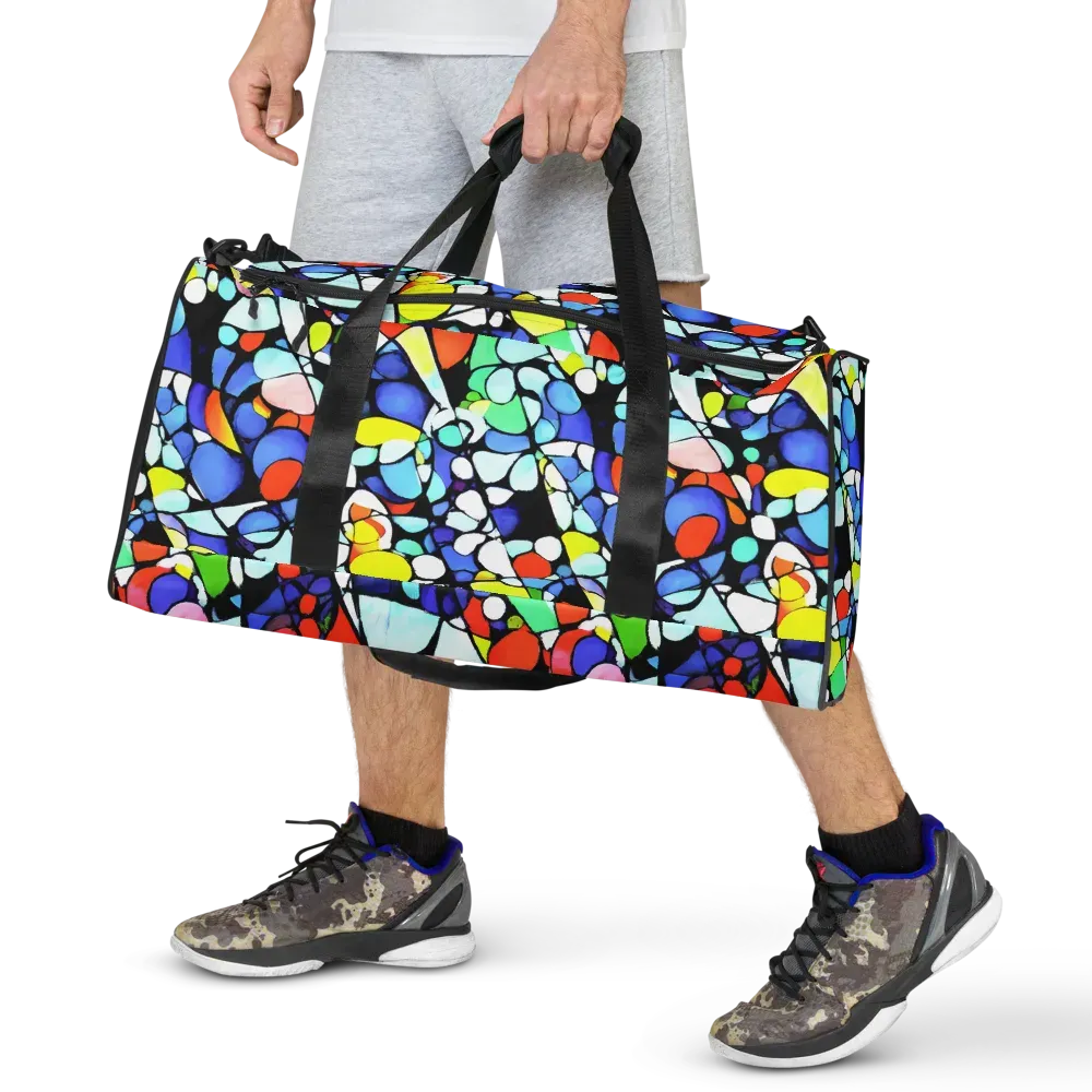 Spectrum Shards on Duffle Bag — Front