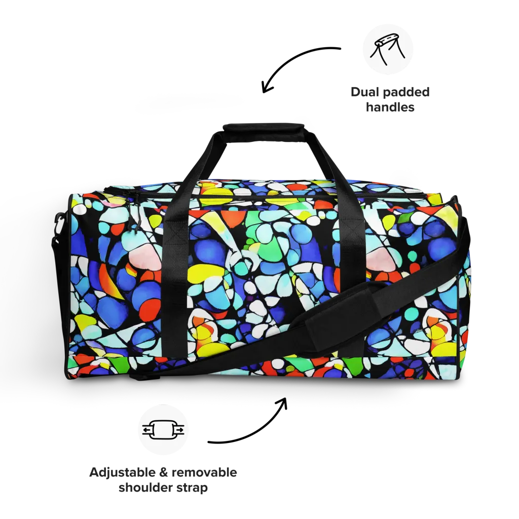 Spectrum Shards on Duffle Bag — Front