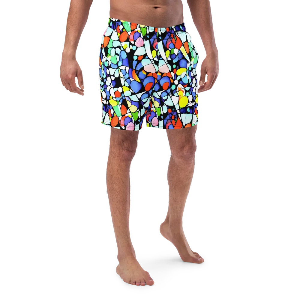 Spectrum Shards on Swim Trunks — Front