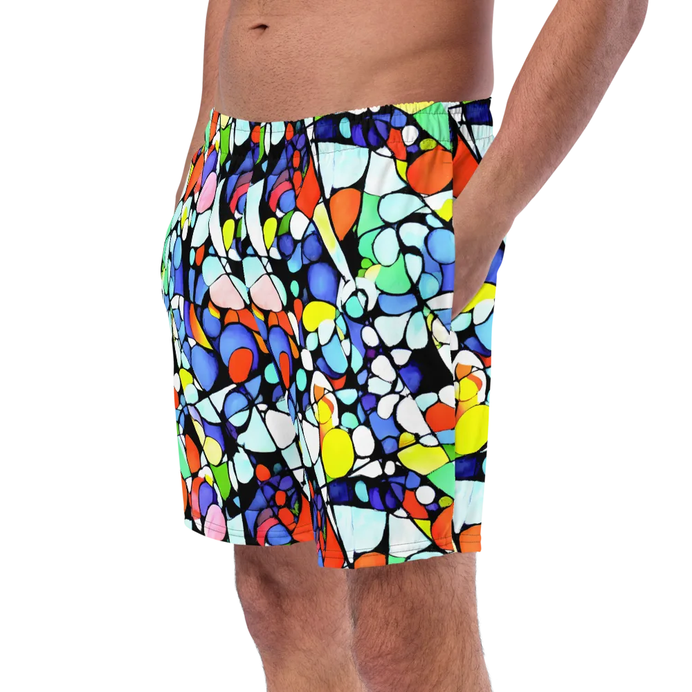 Spectrum Shards on Swim Trunks — Left Front