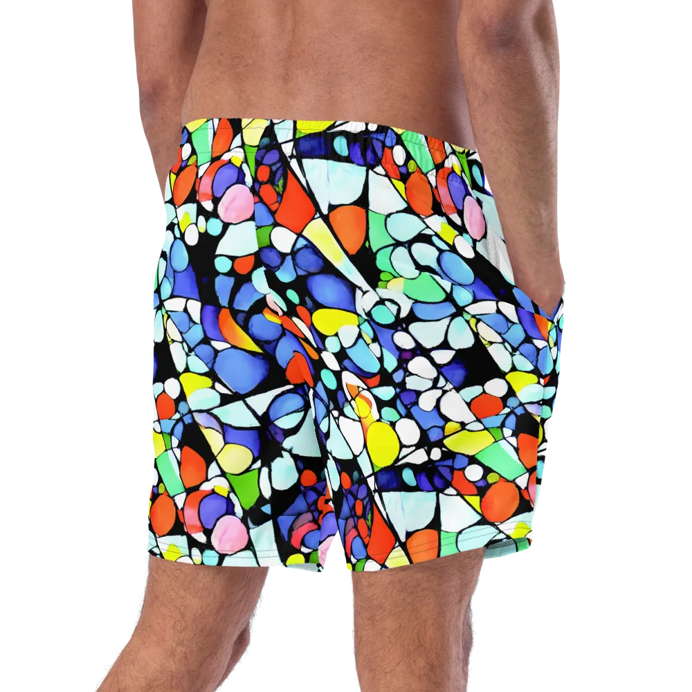 Spectrum Shards on Swim Trunks — Right Back