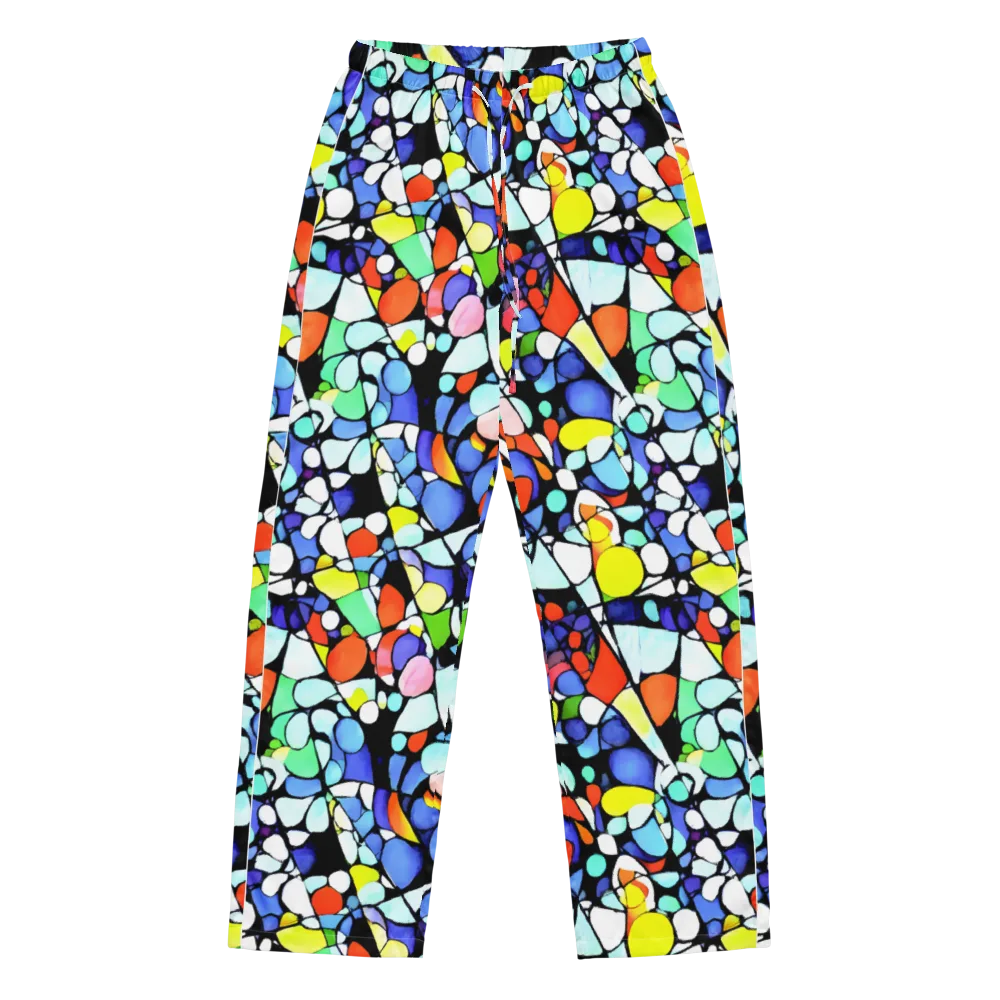 Spectrum Shards on Women's Pajama Pants — Front