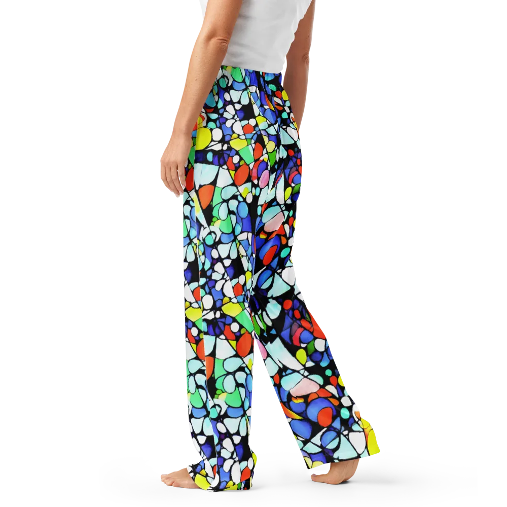 Spectrum Shards on Women's Pajama Pants — Left