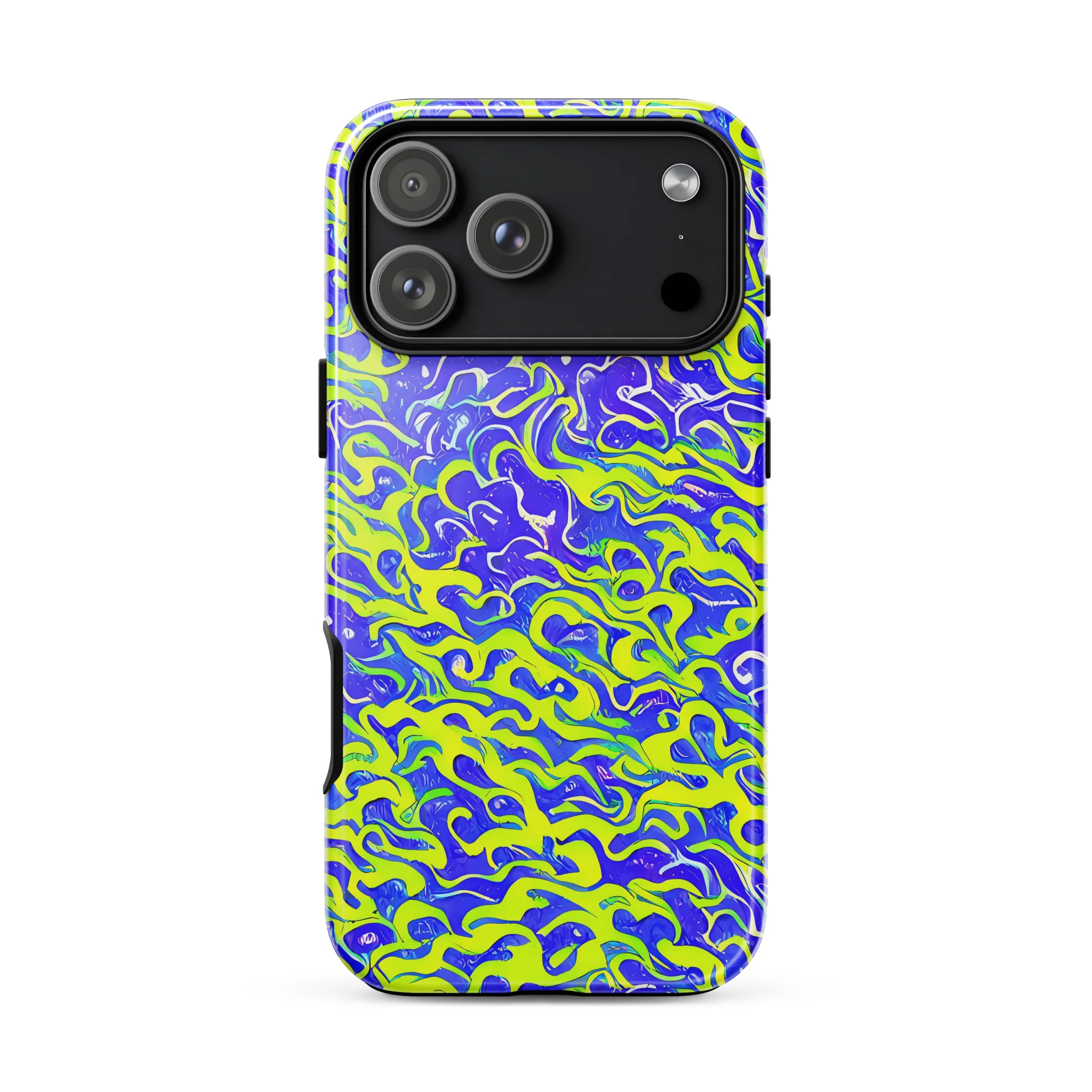 Electric Eelgrass on Tough Case for iPhone® — Front