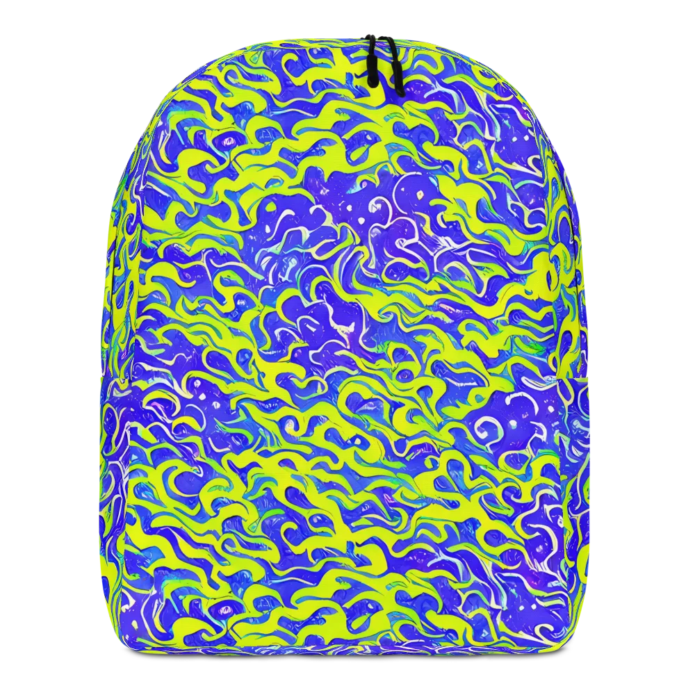 Electric Eelgrass on Minimalist Backpack — Front
