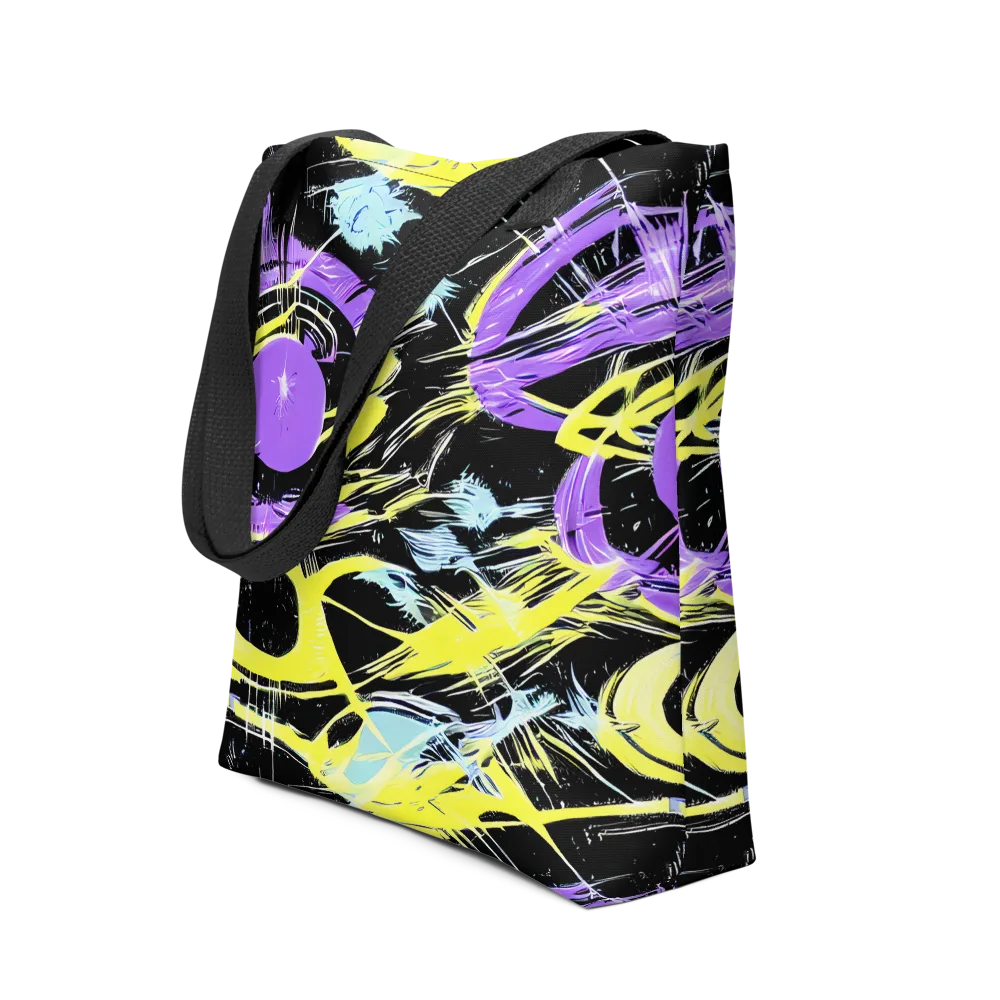 Blacklight Frenzy on Tote Bag — Front