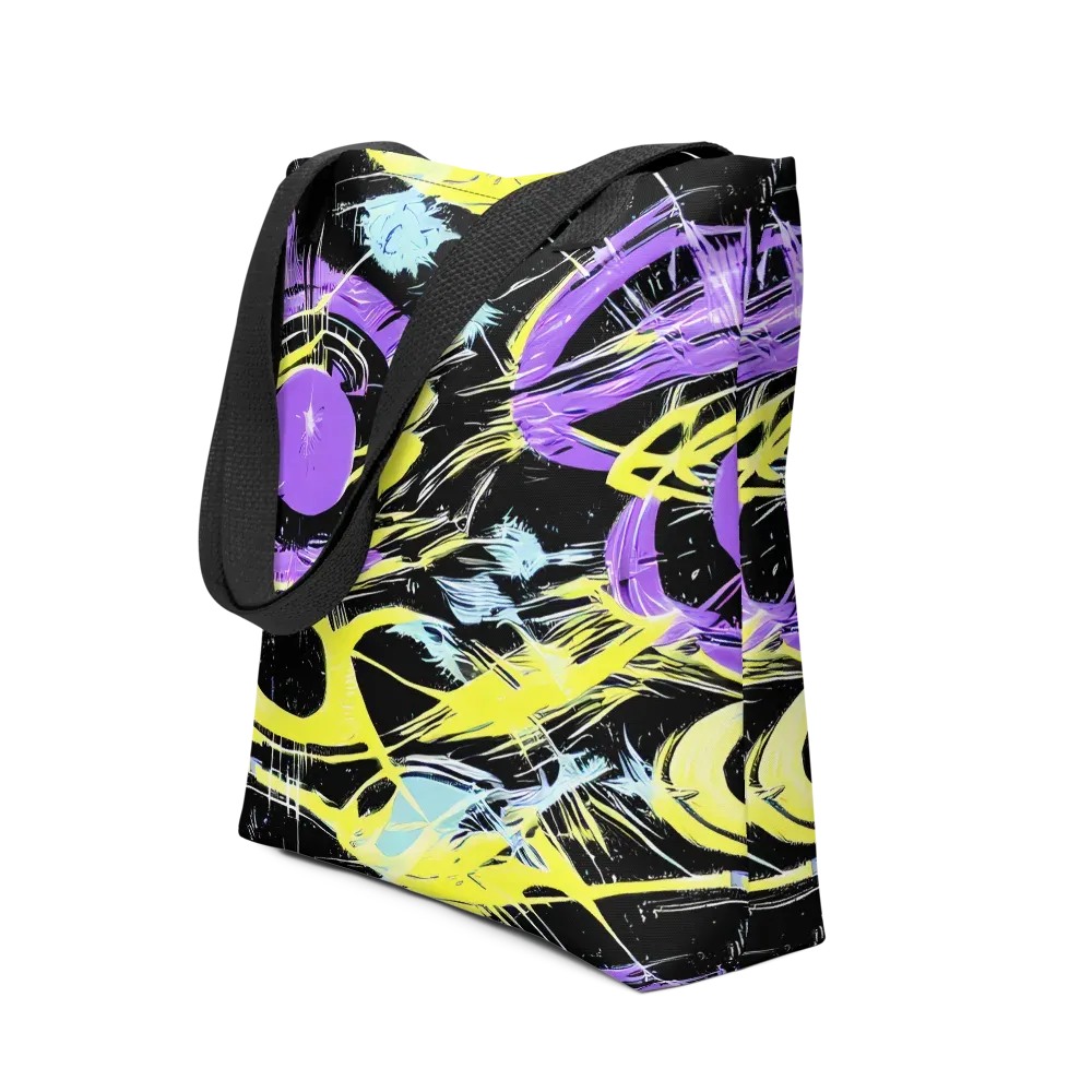 Blacklight Frenzy on Tote Bag — Front