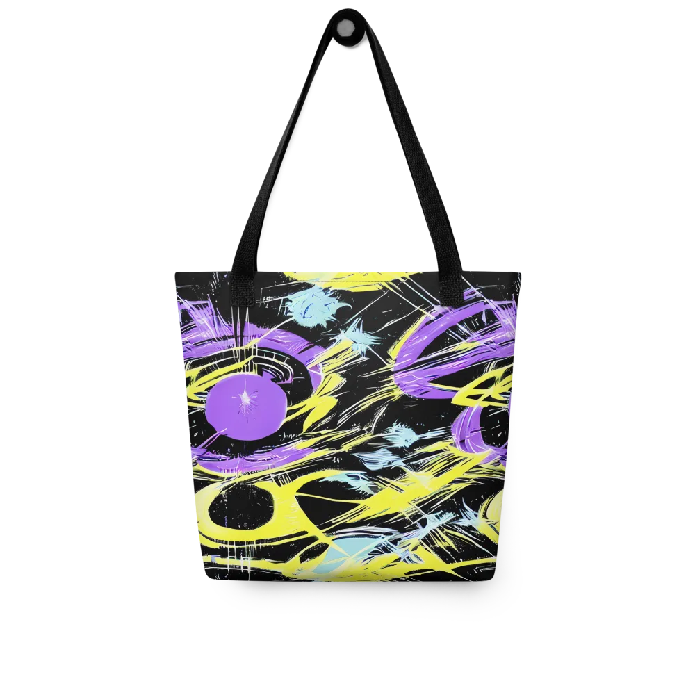 Blacklight Frenzy on Tote Bag — Front