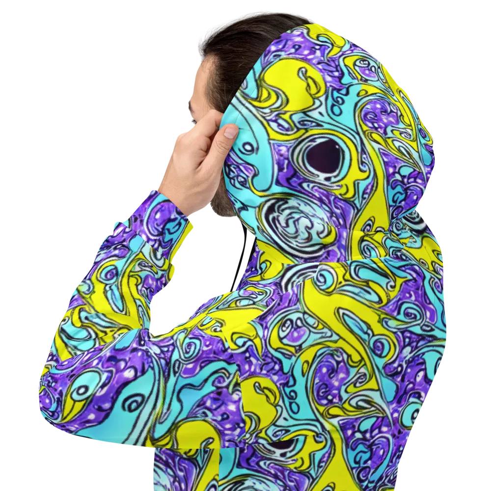 Aqua Acid on Hoodie — Back