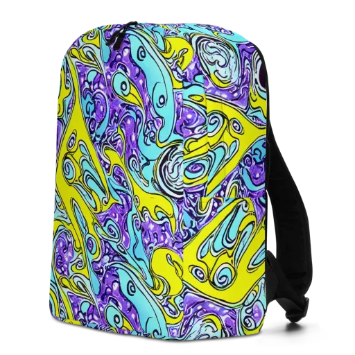 Aqua Acid on a Minimalist Backpack