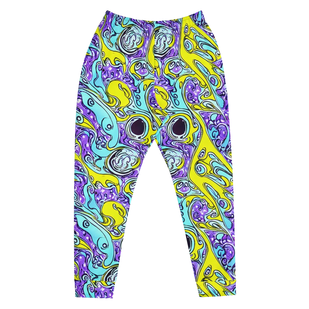 Aqua Acid on Men's Joggers — Front