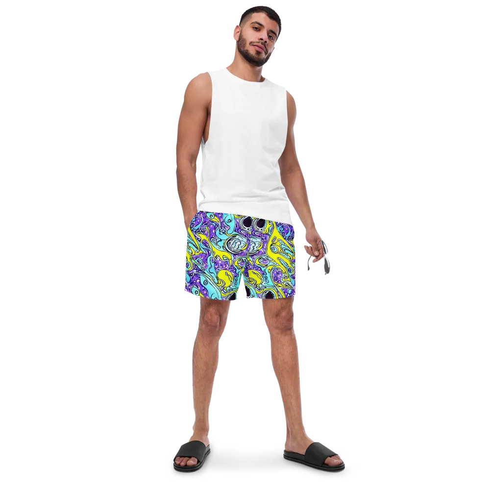 Aqua Acid on Swim Trunks — Front