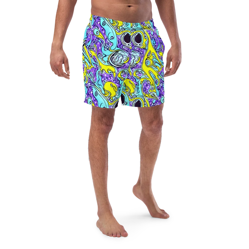 Aqua Acid on Swim Trunks — Front