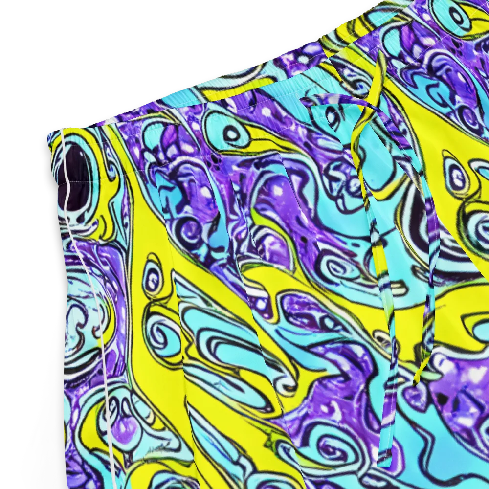 Aqua Acid on Women's Pajama Shorts — Product details
