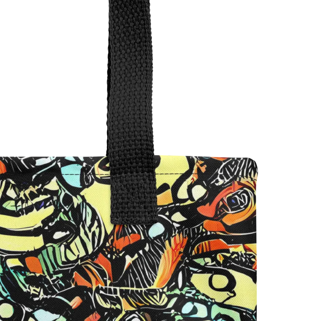Neon Rumble on Tote Bag — Product details