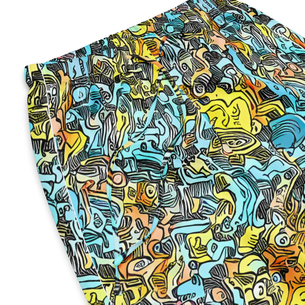 Neon Riddle on Women's Pajama Pants — Product details