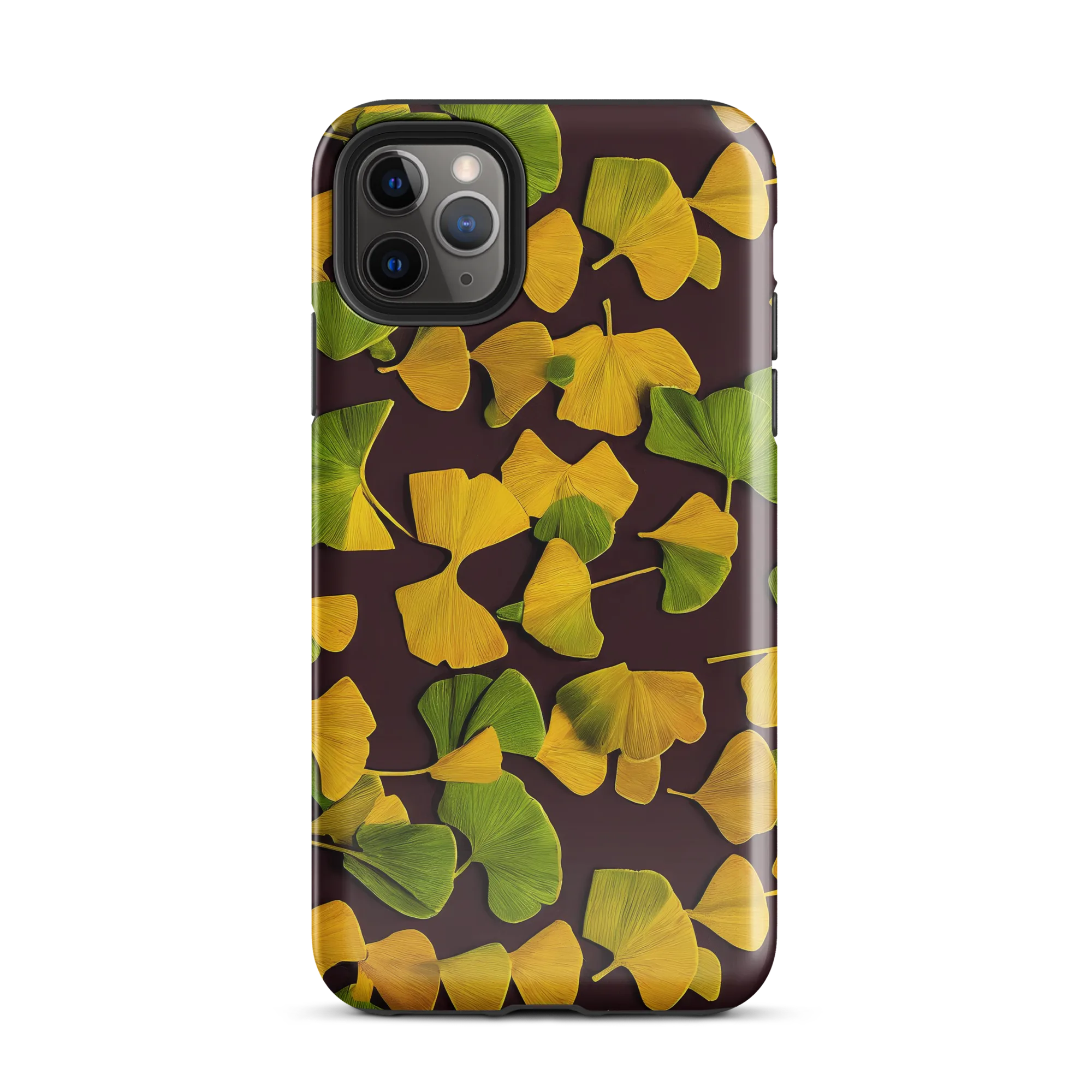 Midnight Ginkgo on Tough Case for iPhone® — Front