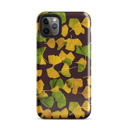 Midnight Ginkgo on a Tough Case for iPhone®