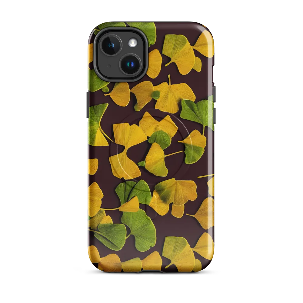 Midnight Ginkgo on MagSafe Tough Case for iPhone® — Front