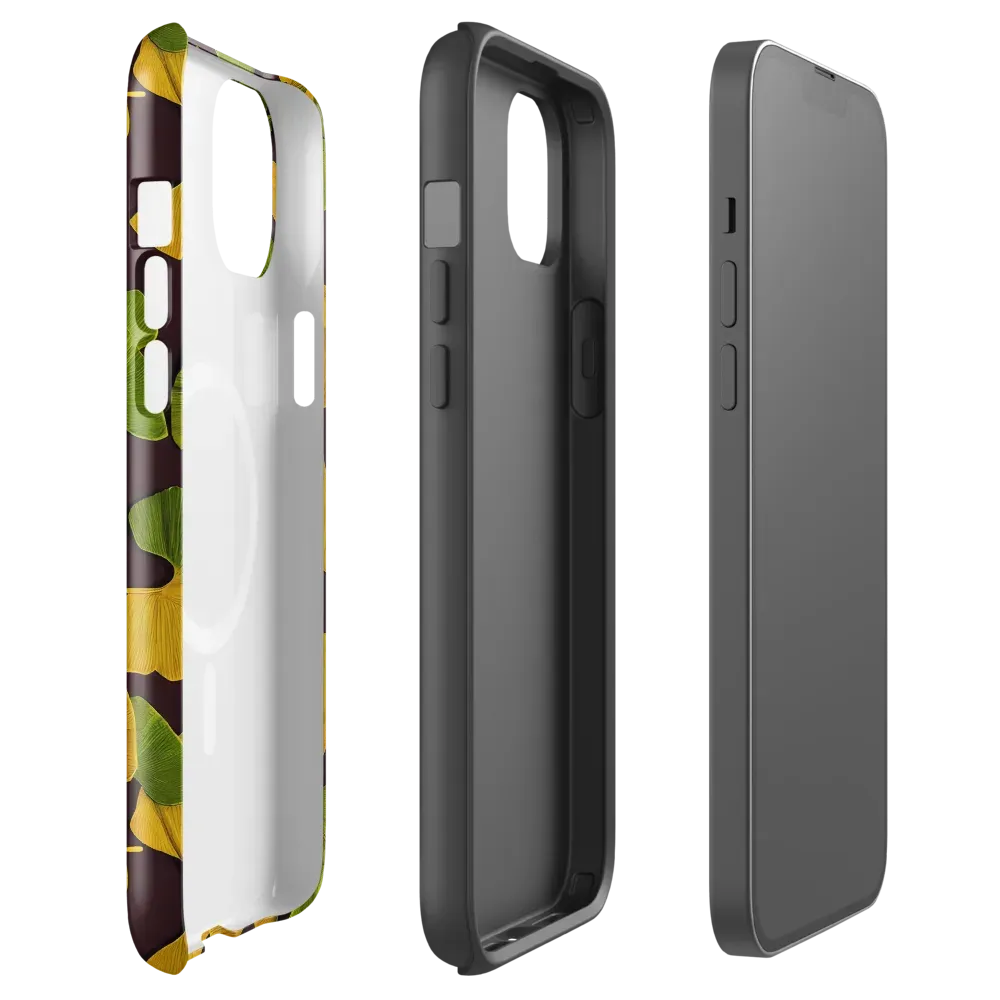 Midnight Ginkgo on MagSafe Tough Case for iPhone® — Front