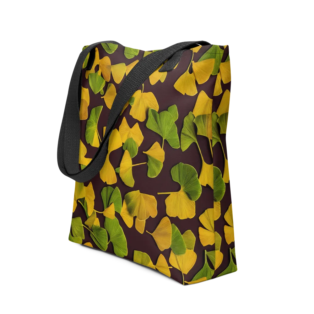 Midnight Ginkgo on Tote Bag — Front