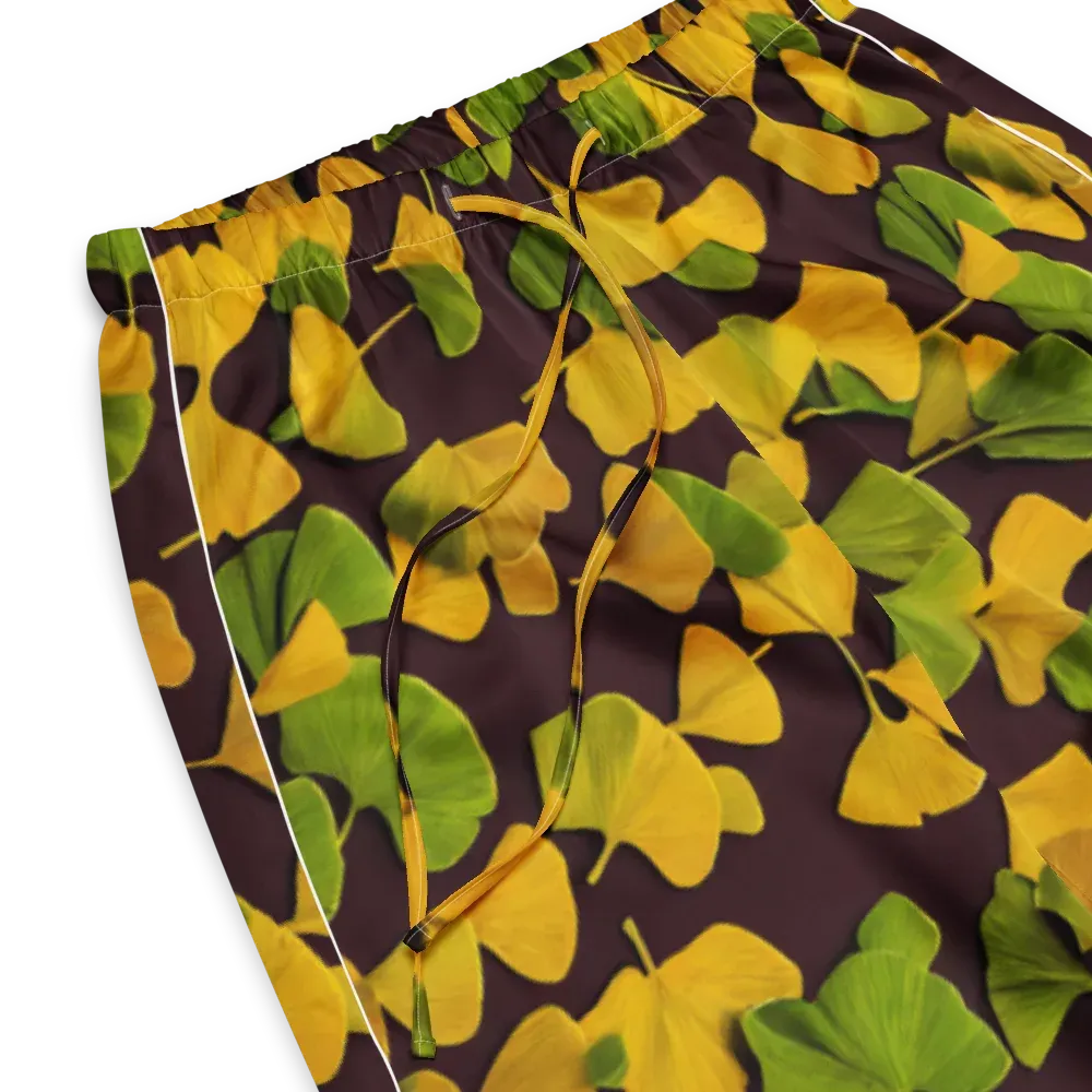 Midnight Ginkgo on Women's Pajama Pants — Product details