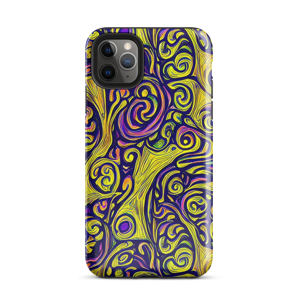Indigo Fever on Tough Case for iPhone® — Front