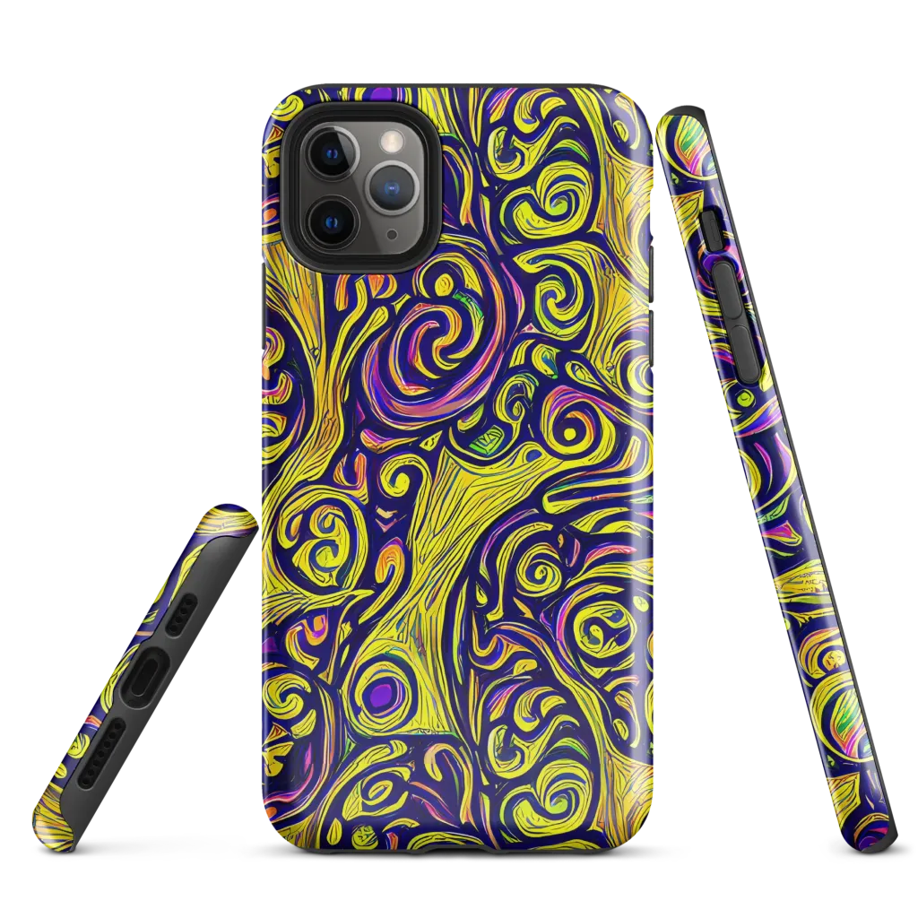 Indigo Fever on Tough Case for iPhone® — Front