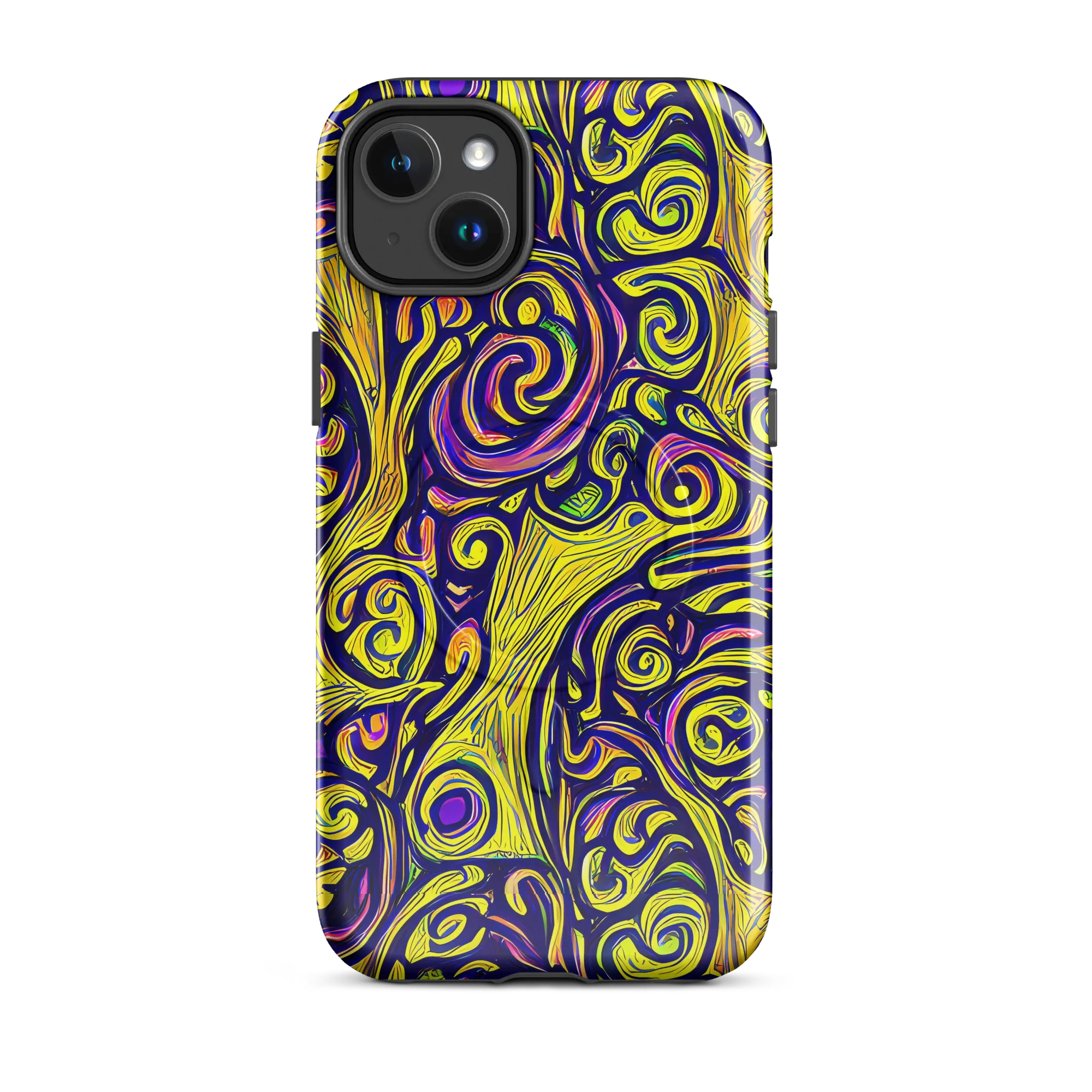 Indigo Fever on MagSafe Tough Case for iPhone® — Front
