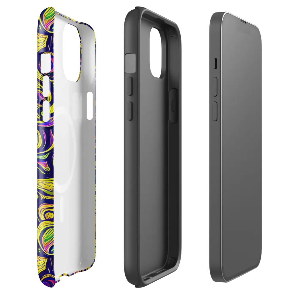 Indigo Fever on MagSafe Tough Case for iPhone® — Front