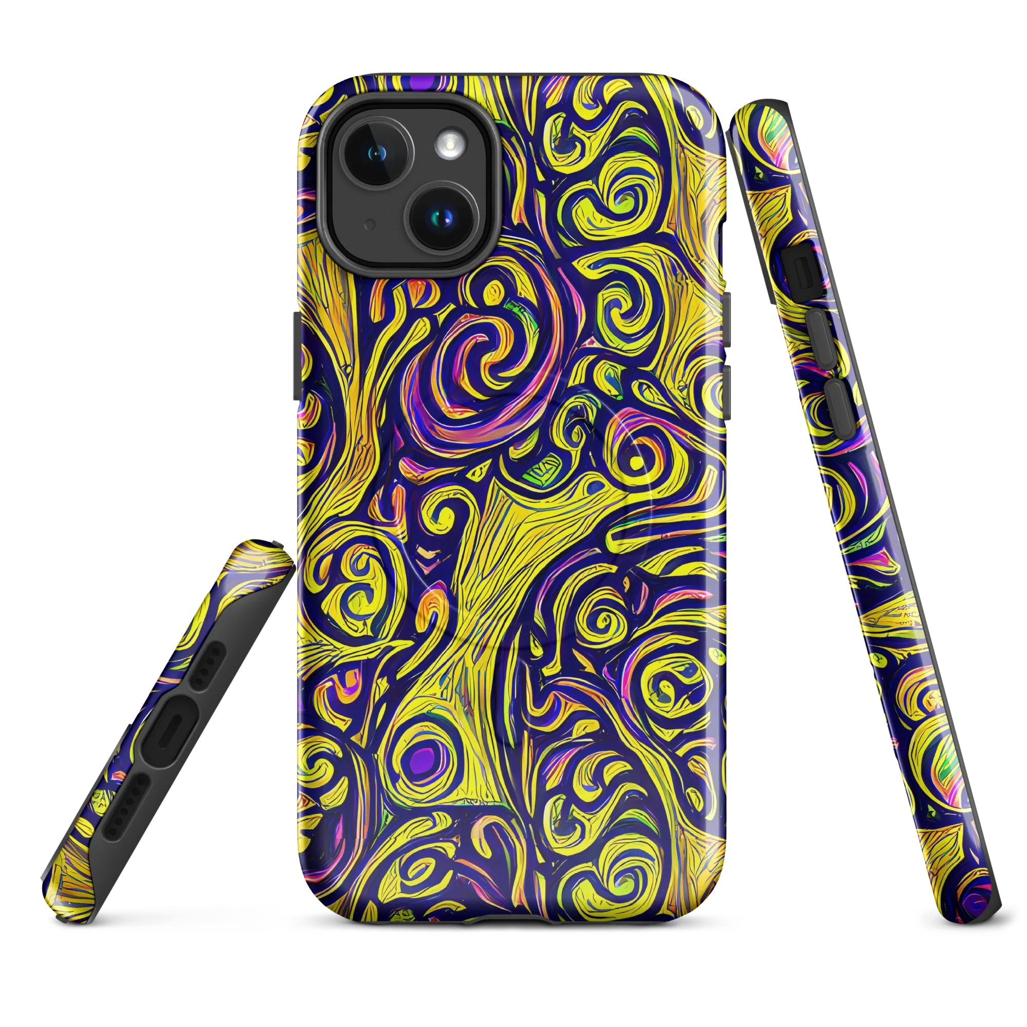 Indigo Fever on MagSafe Tough Case for iPhone® — Front