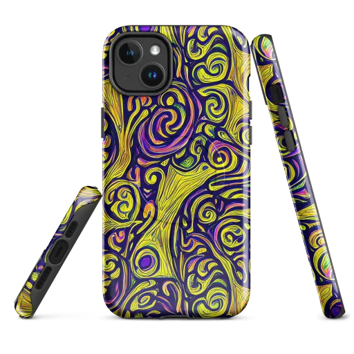 Indigo Fever on a MagSafe Tough Case for iPhone®